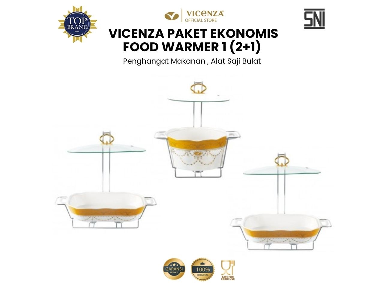 Paket Ekonomis Food Warmer 1 (2+1) Padi